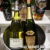 羽田空港JALさくらラウンジのワインとスパークリングワイン