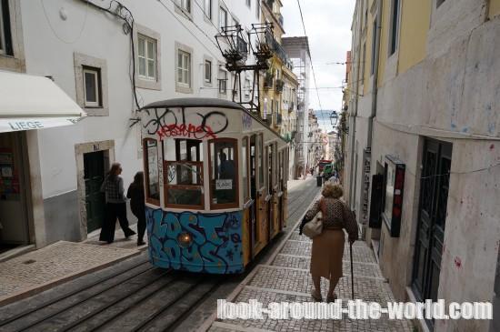 世界遺産の街リスボンのケーブルカー・ビッカ線をご紹介